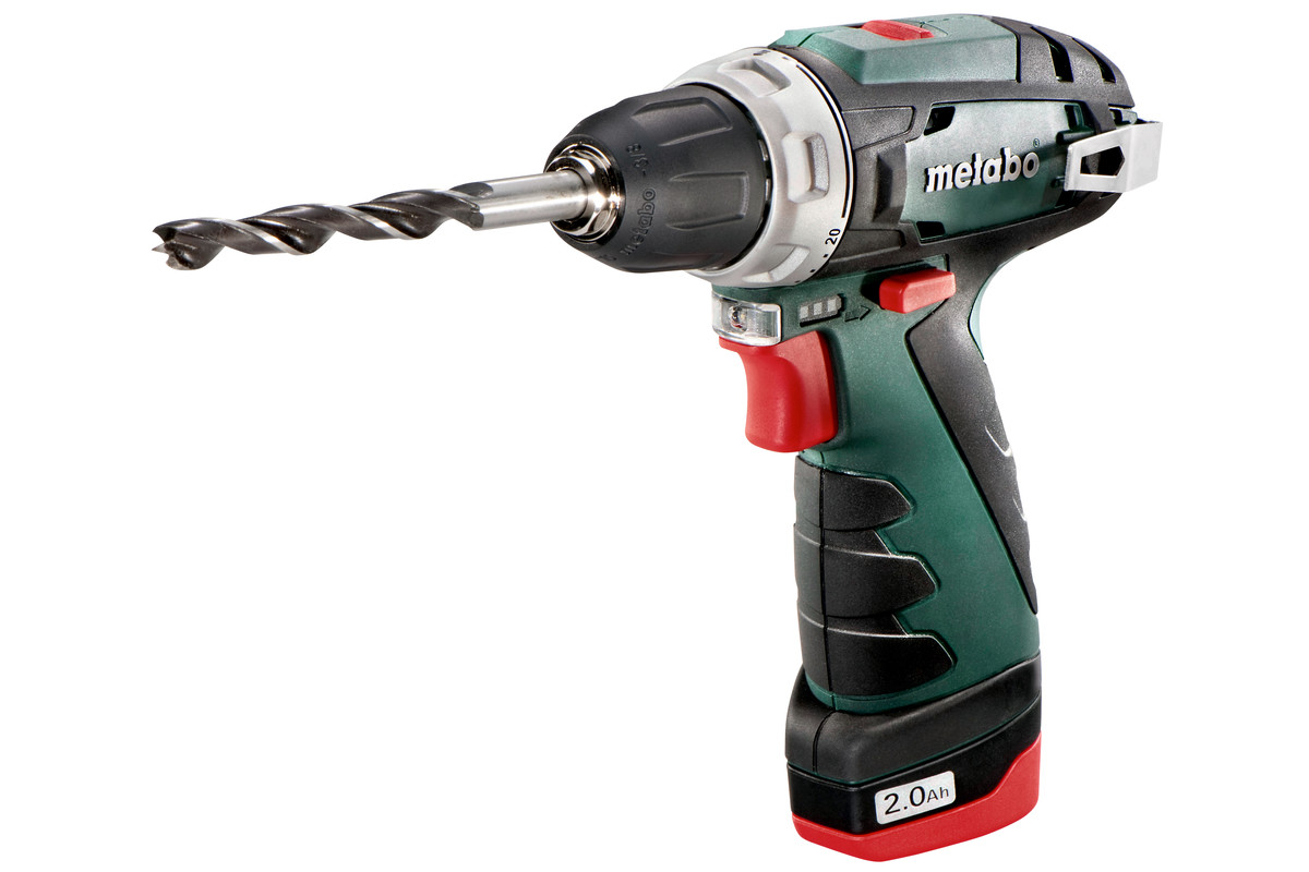 دریل شارژی 10/8 ولت متابو مدل PowerMaxx BS
