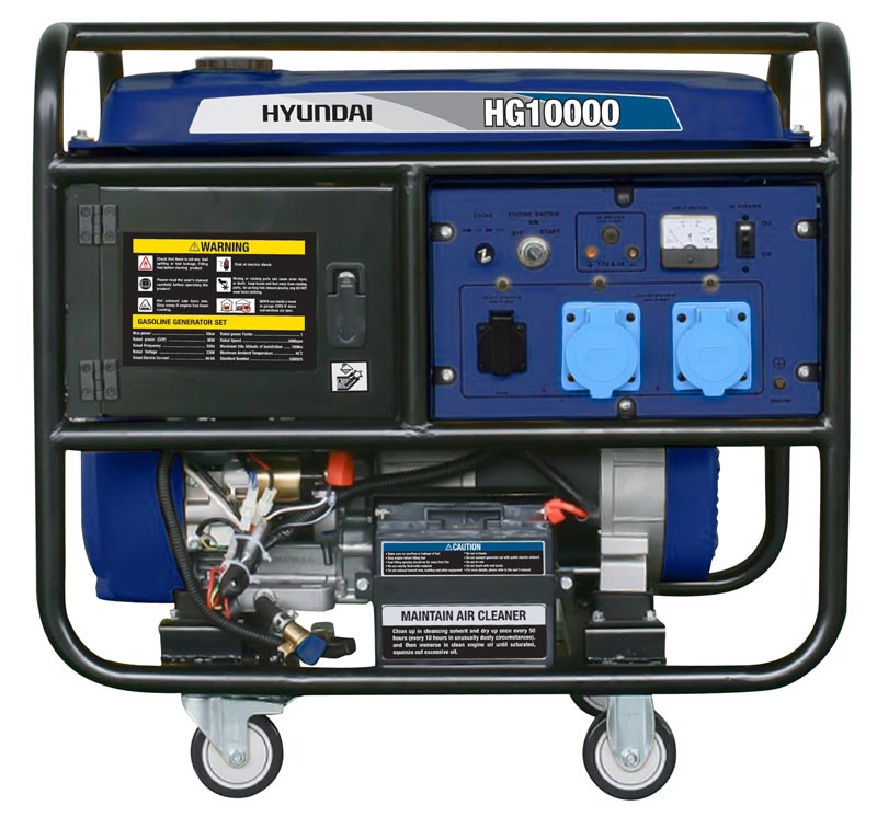 موتور برق 10 کیلو وات دارای VFT هیوندای مدل HG10000
