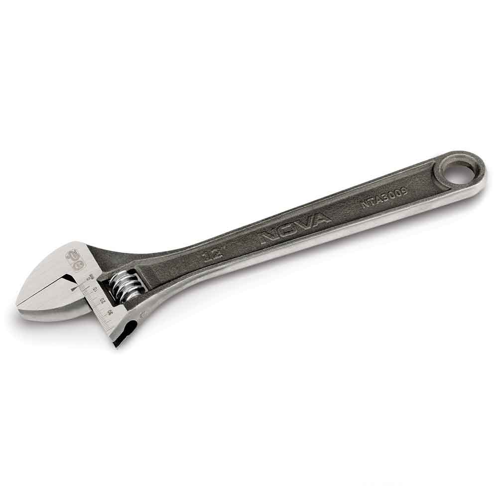 آچار فرانسه مشکی سایز 6 اینچ نووا مدل NTA-3006