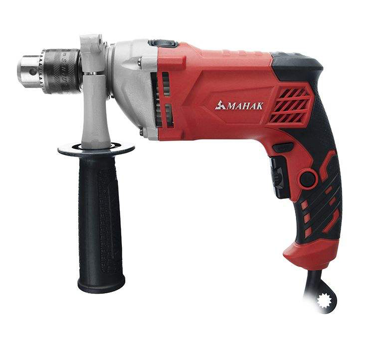 دریل 13 چکشی نیم گیربکس 850 وات محک مدل DM-13/850S