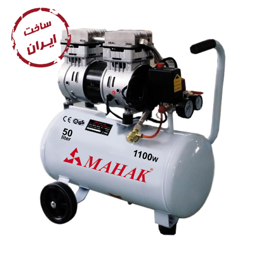 کمپرسور باد 50 لیتری ساخت ایران محک مدل HSU1100-50L