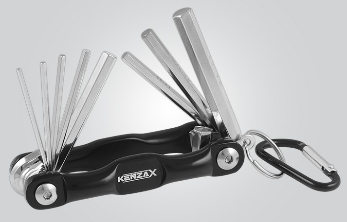 آلن چاقویی شش گوش 8 سایز کنزاکس مدل KHK-108