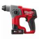 دریل بتن کن شارژی دو کاره 4 شیار میلواکی مدل M12CH-602X
