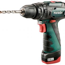 دریل شارژی چکشی 10/8 ولت متابو مدل PowerMaxx SB