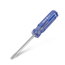 پیچ گوشتی دسته کریستالی تکی- دوسو 125*6 نووا مدل NTS-1126