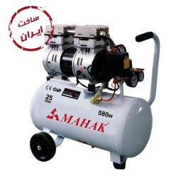 کمپرسور باد 25 لیتری ساخت ایران محک مدل HSU550-25L