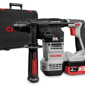 دریل بتن کن شارژی 20 ولت کرون مدل CT28001
