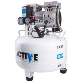 کمپرسور باد 35 لیتری دو سیلندر (بی صدا) اکتیو مدل AC-1335SR